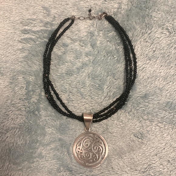 SILPADA Sterling Silver *Retired* Celtic Necklace - Picture 4 of 10